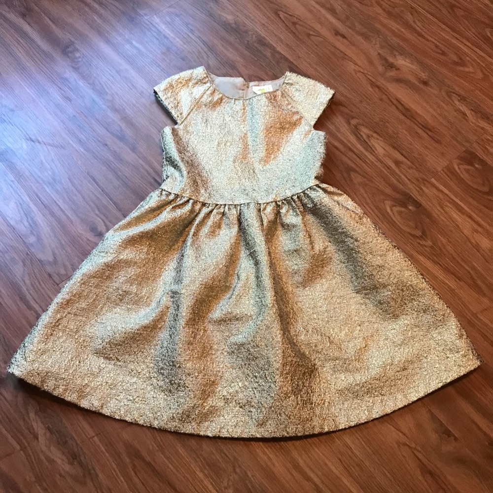 Crazy 8 gold party dress